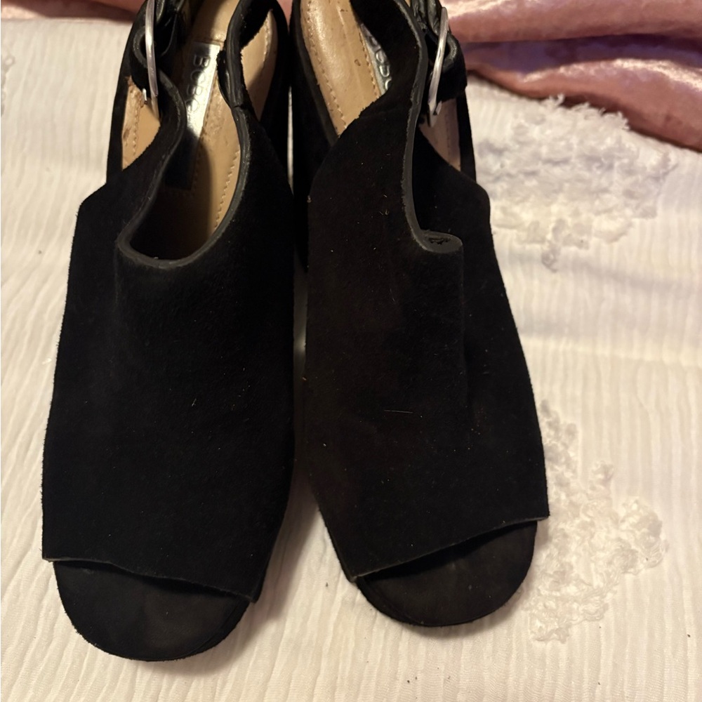 BCBG NEW Fader
Wedges, BG-FADER Black Crosta Size 6 1/2